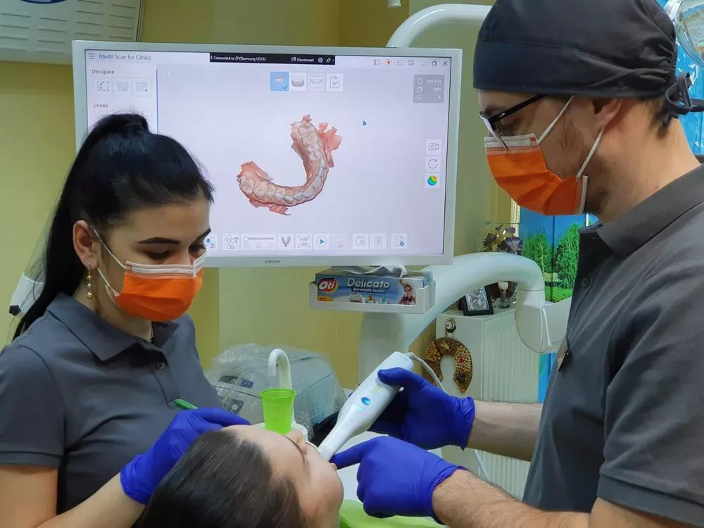 Scanner Intraoral Medit I500 Clinica Stomatologica SteliDental Braila
